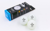 Набор мячей для настольного тенниса DUNLOP 2* PRO TOUR 40+ MT-679158 3шт белый 0