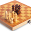 Шахи настільна гра на магнітах SP-Sport W6701 24x24 см дерево 0