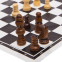 Шахматные фигуры с полотном SP-Sport 18P пешка-1,7 см дерево 0