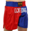 Шорты для тайского бокса и кикбоксинга TWN KICKBOXING BO-9950 M-XL красный-синий 2
