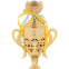 Кубок спортивный с ручками и крышкой SP-Sport FLASH C-866A высота 32,5см золотой 1
