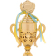 Кубок спортивный с ручками и крышкой SP-Sport FLASH C-866B высота 30см золотой 1