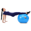 Фітбол м'яч для фітнесу глянцевий BODY SCULPTURE BJBB-001TBL-30N ø75см синій 7