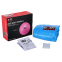 Фітбол м'яч для фітнесу глянцевий BODY SCULPTURE BJBB-001TBL-30N ø75см синій 11