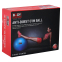 Фітбол м'яч для фітнесу глянцевий BODY SCULPTURE BJBB-001TBL-30N ø75см синій 12