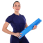Килимок для фітнесу та спорту PVC BODY SCULPTURE BJBB-8300G5BL-R 152x55x0,4см синій 7