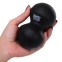 М'яч масажний подвійний для МФР та самомасажу Duoball BODY SCULPTURE SXBB-0122-B ø6,5см чорний 2