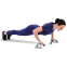 Упоры для отжиманий 2штуки BODY SCULPTURE SXBB-634-B PUSH-UP BAR черный-серый 9