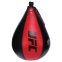 Груша пневматическая подвесная UFC UHK-69750 10х7" 25см черный-красный 1