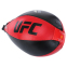 Груша пневматична підвісна UFC UHK-69751 9х6" 22см чорний-червоний 4