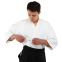 Одежда для Kendo, Iaido Aikido тренеровочный костюм Кендо, топы кендоги шаны Хакама SP-Sport CO-8873 155-190см белый-черный 7