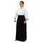 Одежда для Kendo, Iaido Aikido тренеровочный костюм Кендо, топы кендоги шаны Хакама SP-Sport CO-8873 155-190см белый-черный 20