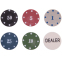 Набор для покера в круглой металлической коробке SP-Sport IG-6617 120 фишек 1