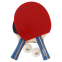 Набір для настільного тенісу LOKI MT-8879 K3000 2 ракетки 2 м'яча чохол 7