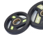 Блины (диски) полиуретановые Zelart TA-5344-2_5 51мм 2,5кг черный 1