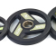 Блины (диски) полиуретановые Zelart TA-5344-5 51мм 5кг черный 1