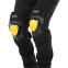 Комплект захисту SOULRIDING SP-Sport M-9331-LED (коліно, гомілка, передпліччя, лікоть) чорний-жовтий 1