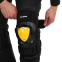 Комплект захисту SOULRIDING SP-Sport M-9331-LED (коліно, гомілка, передпліччя, лікоть) чорний-жовтий 5