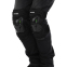Комплект захисту SOULRIDING SP-Sport M-9333 (коліно, гомілка, передпліччя, лікоть) чорний-жовтий 0