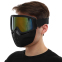 Защитная маска-трансформер очки пол-лица SP-Sport M-9339 черный 7