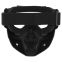 Защитная маска-трансформер очки пол-лица SP-Sport M-8584 черный 0