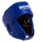 Шлем боксерский открытый кожаный BOXER 2027 M-L цвета в ассортименте 0