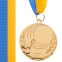 Заготовка медали с лентой SP-Sport PLUCK C-4844 5см золото, серебро, бронза 0