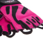 Перчатки для фитнеса и тренировок женские Zelart SB-161738 размер XS-M черный-розовый 3