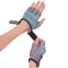 Перчатки для фитнеса и тренировок женские Zelart SB-161952 размер XS-M серый 0