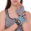 Перчатки для фитнеса и тренировок женские Zelart SB-161952 размер XS-M серый 4