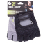 Перчатки для фитнеса и тренировок Zelart SB-161953 S-L черный-голубой 8