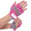 Перчатки для фитнеса и тренировок женские Zelart SB-161954 размер XS-M розовый-серый 0