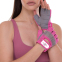 Перчатки для фитнеса и тренировок женские Zelart SB-161954 размер XS-M розовый-серый 4