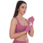 Перчатки для фитнеса и тренировок женские Zelart SB-161954 размер XS-M розовый-серый 6