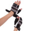 Перчатки для фитнеса и тренировок женские Zelart SB-161956 размер XS-M черный-белый 0