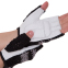 Перчатки для фитнеса и тренировок женские Zelart SB-161956 размер XS-M черный-белый 1