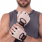 Перчатки для фитнеса и тренировок Zelart SB-161966 S-L бежевый-коричневый 3