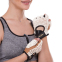 Перчатки для фитнеса и тренировок Zelart SB-161966 S-L бежевый-коричневый 9