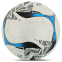 Мяч футбольный профессиональный SOCCERMAX FB-4210 №5 PU белый-синий 3