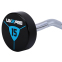 Штанга фіксована вигнута поліуретанова LiveUp LP8011-15 довжина-89,2см 15кг чорний-синій 1