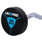 Штанга фіксована вигнута поліуретанова LiveUp LP8011-20 довжина-89,2см 20кг чорний-синій 1