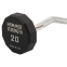 Штанга нерозбірна з фіксованою вагою вигнута PEV HAMMER STRENGHT TA-9978-20 20кг чорний 1