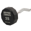 Штанга нерозбірна з фіксованою вагою вигнута PEV HAMMER STRENGHT TA-9978-25 25кг чорний 1