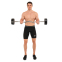 Штанга нерозбірна з фіксованою вагою вигнута PEV HAMMER STRENGHT TA-9978-35 35кг чорний 7