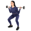 Штанга нерозбірна з фіксованою вагою пряма PEV HAMMER STRENGHT TA-9979-10 10кг чорний 7