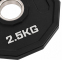 Блины диски полиуретановые 2 Handle металлическая втулка HAMMER STRENGHT TA-9986-2_5 ø50мм 2,5кг черный 2