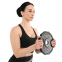 Блины диски полиуретановые 2 Handle металлическая втулка HAMMER STRENGHT TA-9986-2_5 ø50мм 2,5кг черный 5