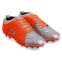 Бутсы футбольные OWAXX 191261-3 размер 40-45 оранжевый-серебряный 2