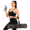 Сумка-чехол для йога коврика SP-Planeta Yoga bag fashion FI-6011 черный 0
