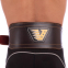 Пояс атлетический кожаный VELO VL-8178 ширина-15см размер-M-XXL черный 10